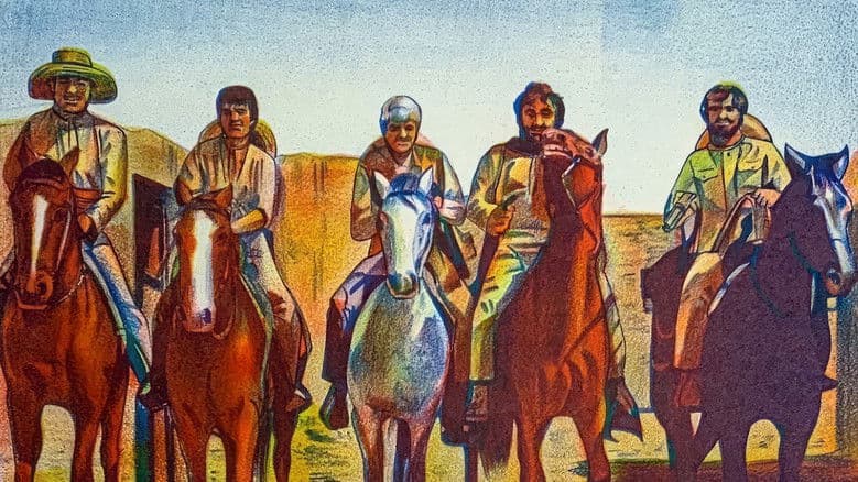 Scene from The 5-Man Army